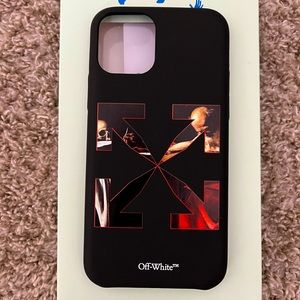 Case, iPhone 11 Pro Case, Black Caravaggio Off-White